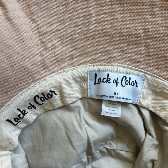 Lack of Color Fisherman Hat in Nude - Picture 6 of 7